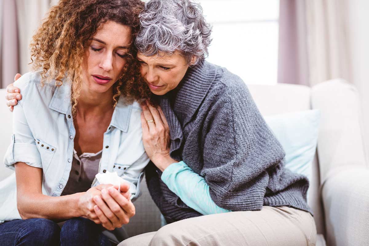 people embracing dealing with PTSD