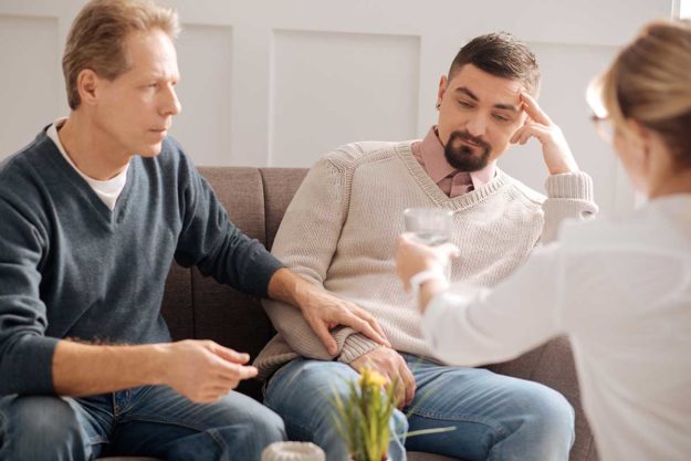 two men understand the benefits of lgbtq-friendly treatment