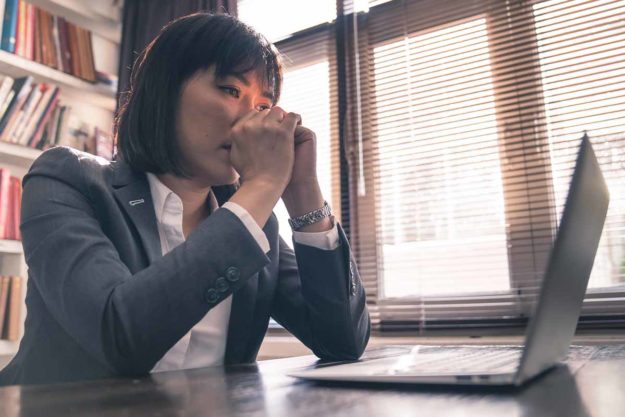 a woman struggles with impulse disorder