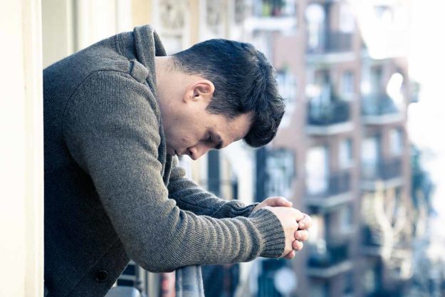 a man knows he needs a depression treatment program