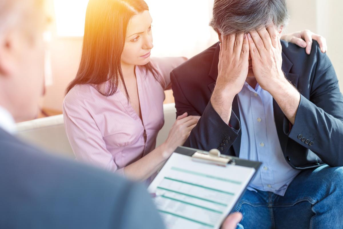 a man struggles with trauma and substance abuse